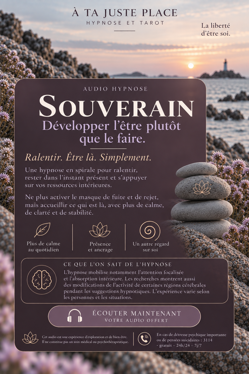 hypnose en spirale souverain